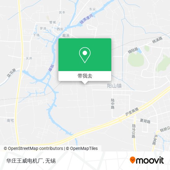 华庄王威电机厂地图
