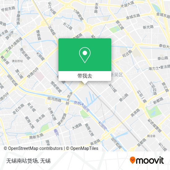 无锡南站货场地图