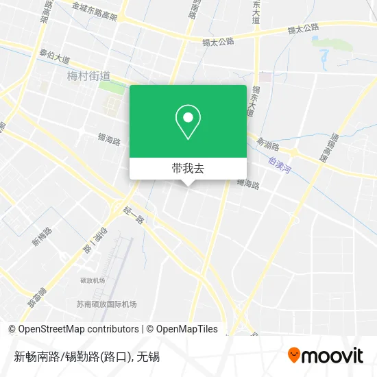 新畅南路/锡勤路(路口)地图