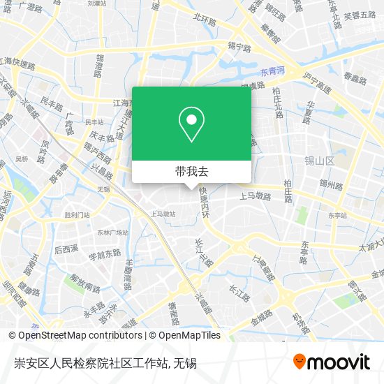 崇安区人民检察院社区工作站地图