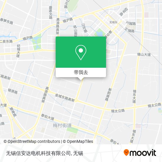 无锡信安达电机科技有限公司地图