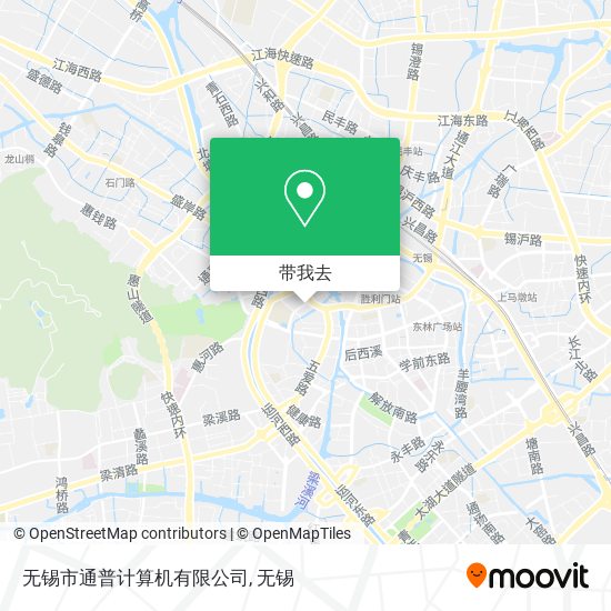 无锡市通普计算机有限公司地图