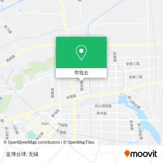 蓝博台球地图