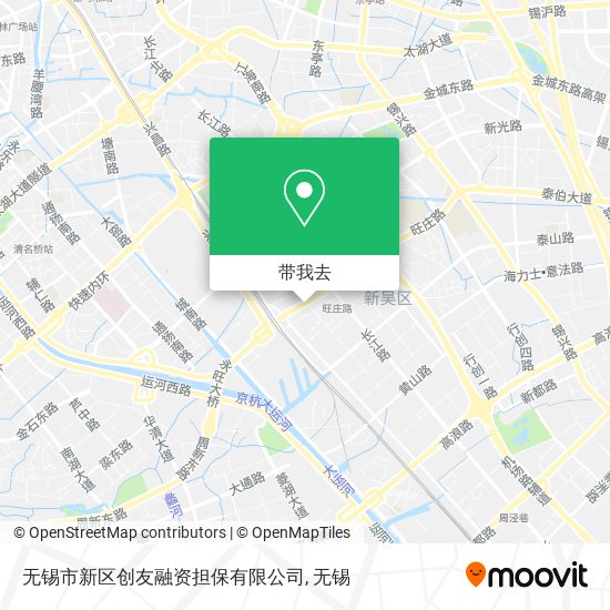 无锡市新区创友融资担保有限公司地图
