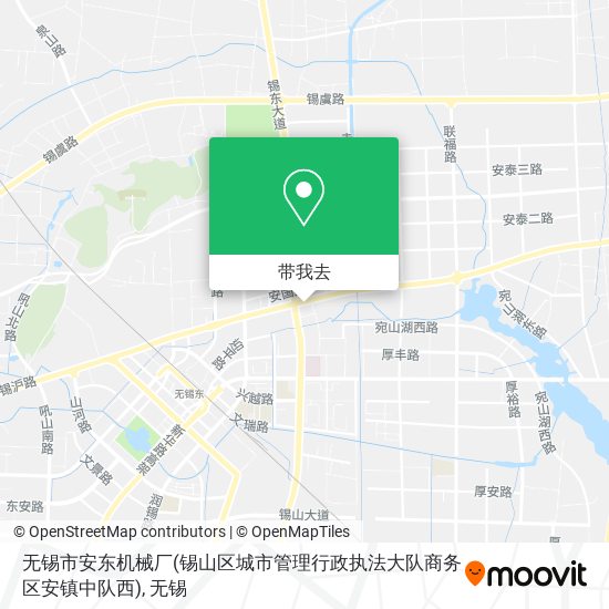 无锡市安东机械厂(锡山区城市管理行政执法大队商务区安镇中队西)地图