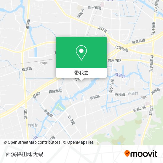 西溪碧桂园地图