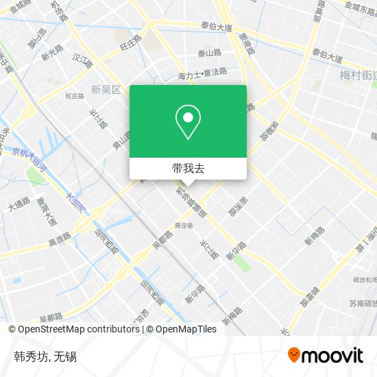 韩秀坊地图