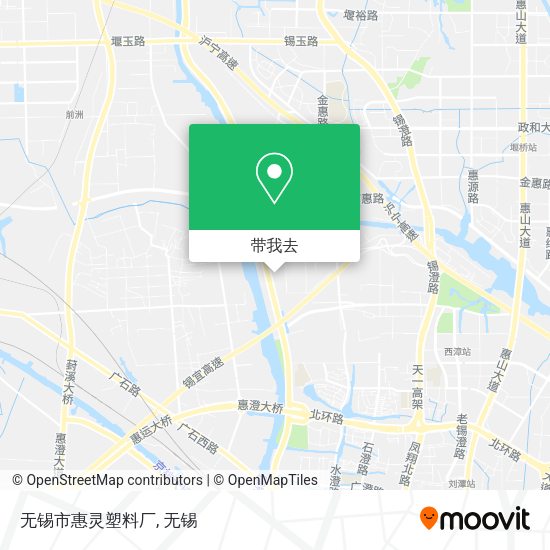 无锡市惠灵塑料厂地图