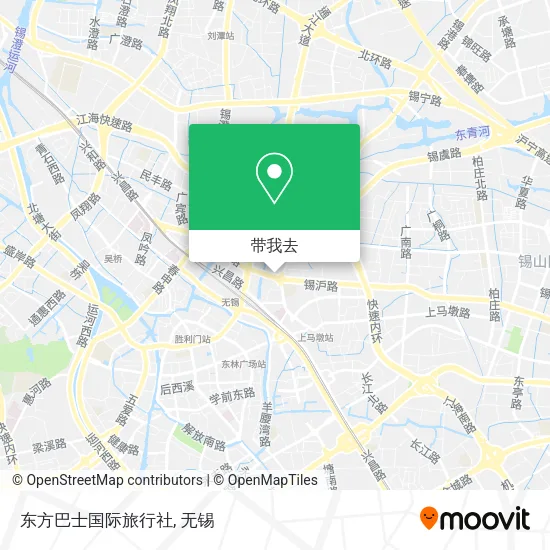 东方巴士国际旅行社地图