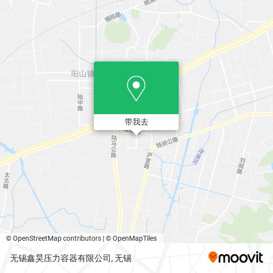 无锡鑫昊压力容器有限公司地图