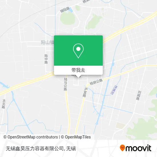 无锡鑫昊压力容器有限公司地图