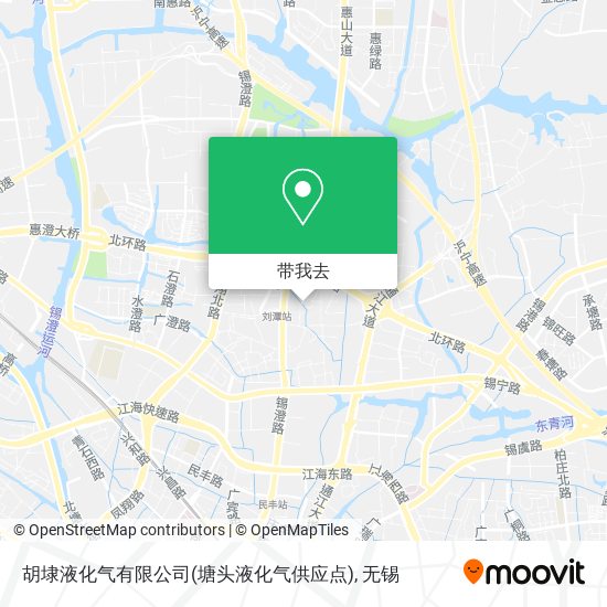 胡埭液化气有限公司(塘头液化气供应点)地图