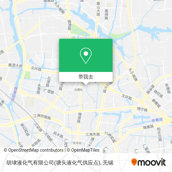 胡埭液化气有限公司(塘头液化气供应点)地图