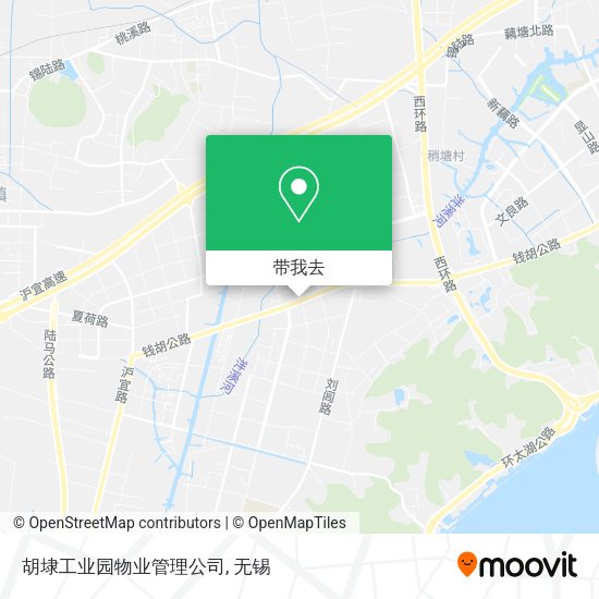 胡埭工业园物业管理公司地图