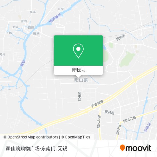 家佳购购物广场-东南门地图