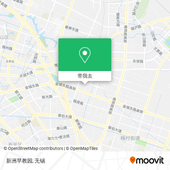 新洲早教园地图