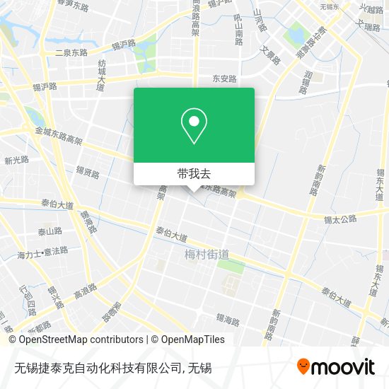 无锡捷泰克自动化科技有限公司地图
