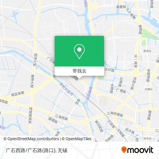 广石西路/广石路(路口)地图