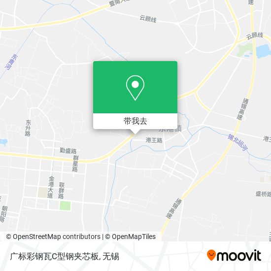 广标彩钢瓦C型钢夹芯板地图