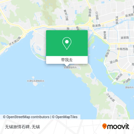 无锡旅情石碑地图