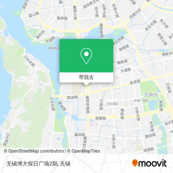 无锡博大假日广场2期地图