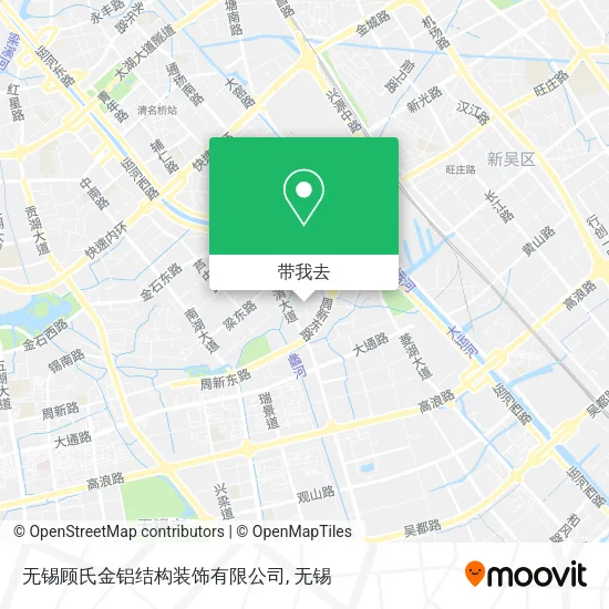 无锡顾氏金铝结构装饰有限公司地图