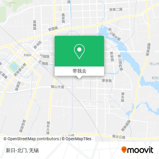 新日-北门地图