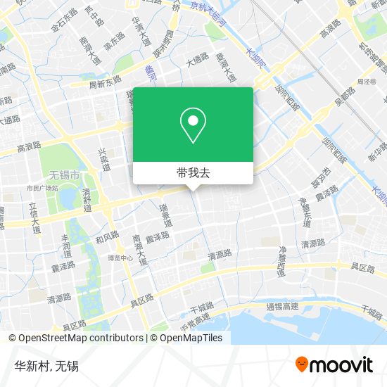 华新村地图