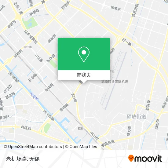 老机场路地图