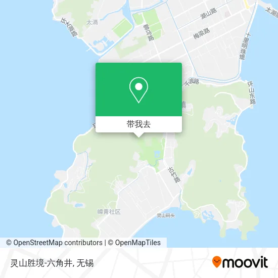 灵山胜境-六角井地图