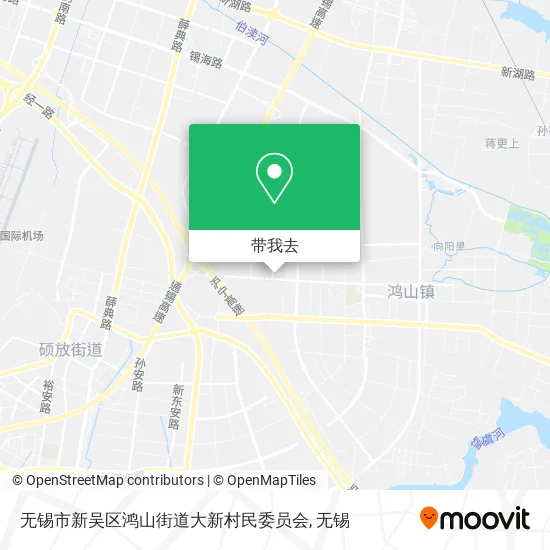 无锡市新吴区鸿山街道大新村民委员会地图