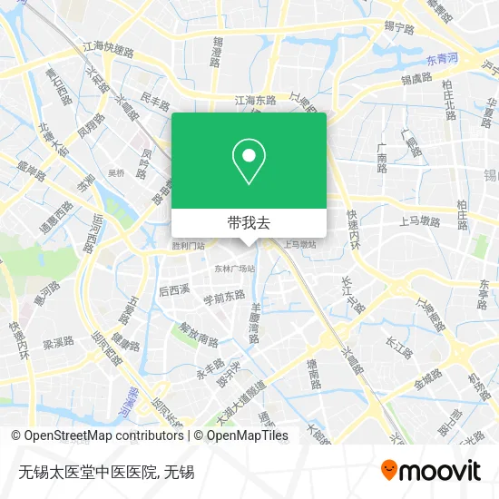无锡太医堂中医医院地图