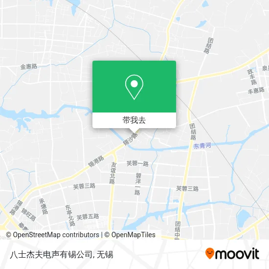 八士杰夫电声有锡公司地图
