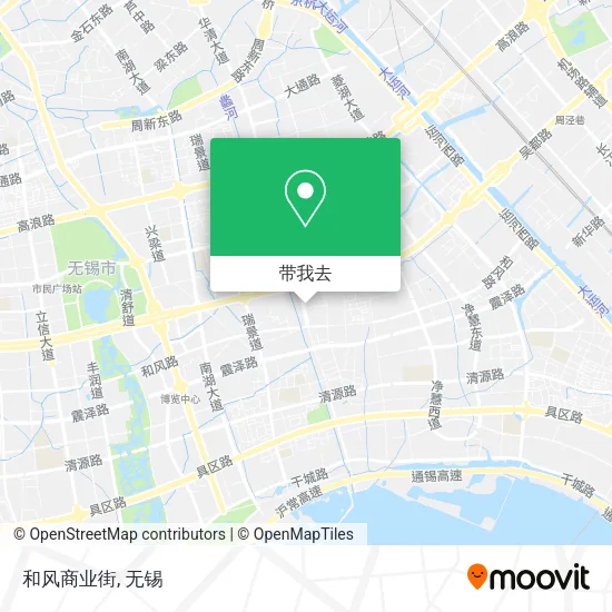 和风商业街地图
