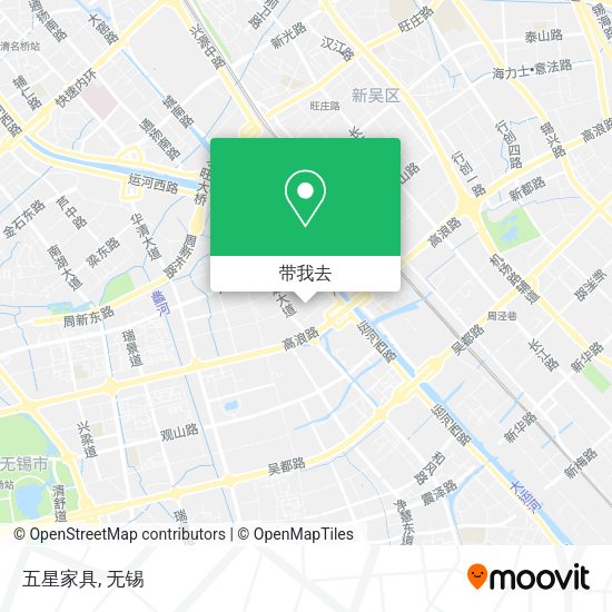 五星家具地图