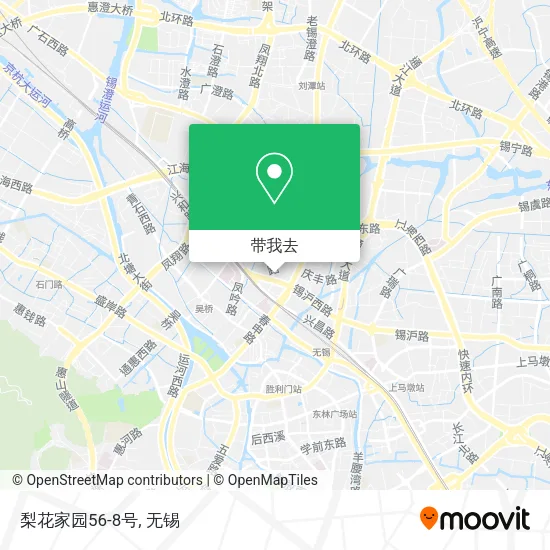 梨花家园56-8号地图