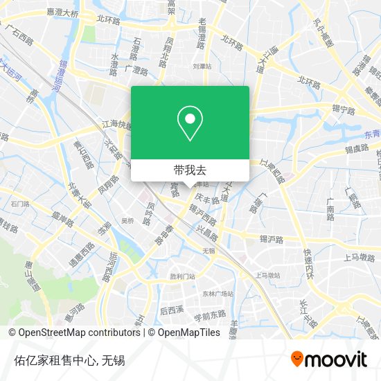 佑亿家租售中心地图