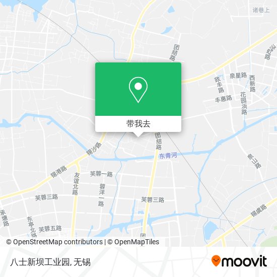 八士新坝工业园地图
