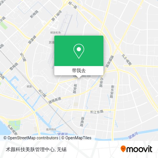 术颜科技美肤管理中心地图