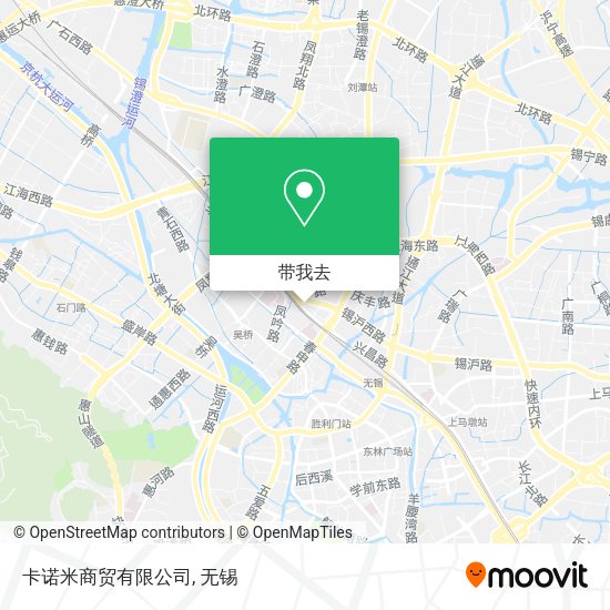 卡诺米商贸有限公司地图