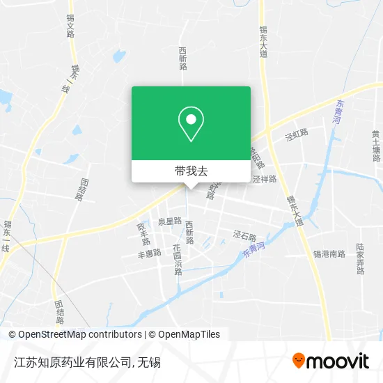 江苏知原药业有限公司地图
