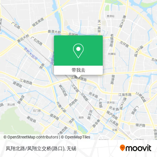 凤翔北路/凤翔立交桥(路口)地图