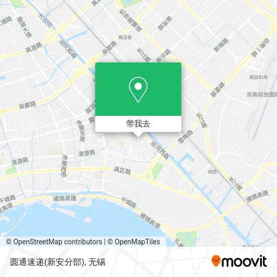 圆通速递(新安分部)地图