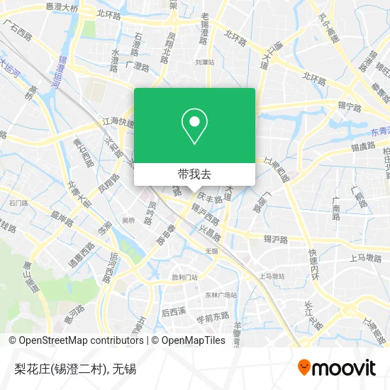 梨花庄(锡澄二村)地图
