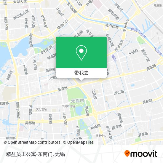 精益员工公寓-东南门地图