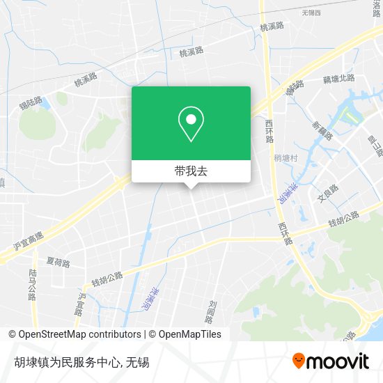 胡埭镇为民服务中心地图