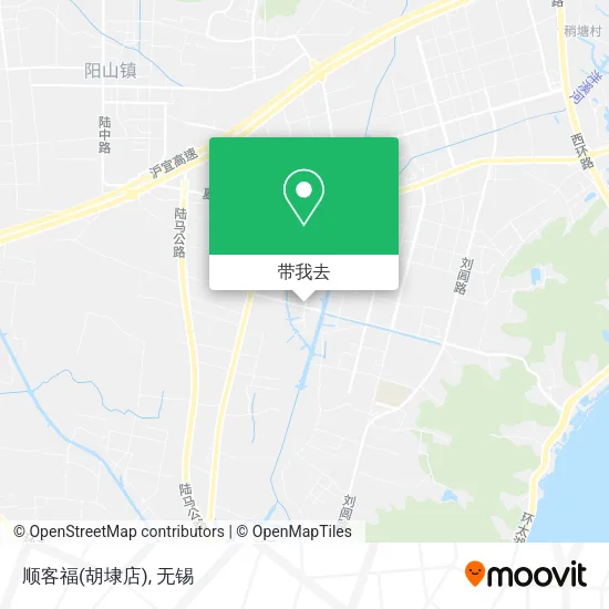 顺客福(胡埭店)地图