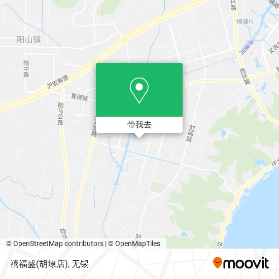 禧福盛(胡埭店)地图