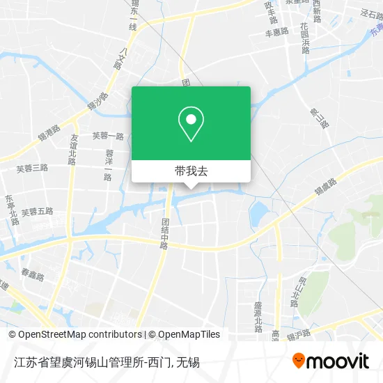 江苏省望虞河锡山管理所-西门地图