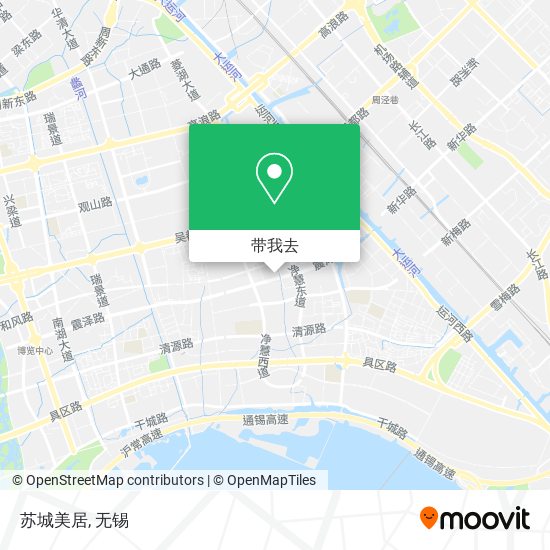 苏城美居地图
